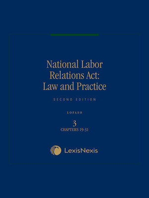 cover image of National Labor Relations Act: Law and Practice